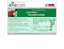 Tablet Screenshot of adecom.biz